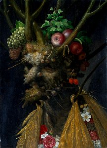 Giuseppe Arcimboldo - Four Seasons in One Head - Google Art ProjectFXD. Free illustration for personal and commercial use.