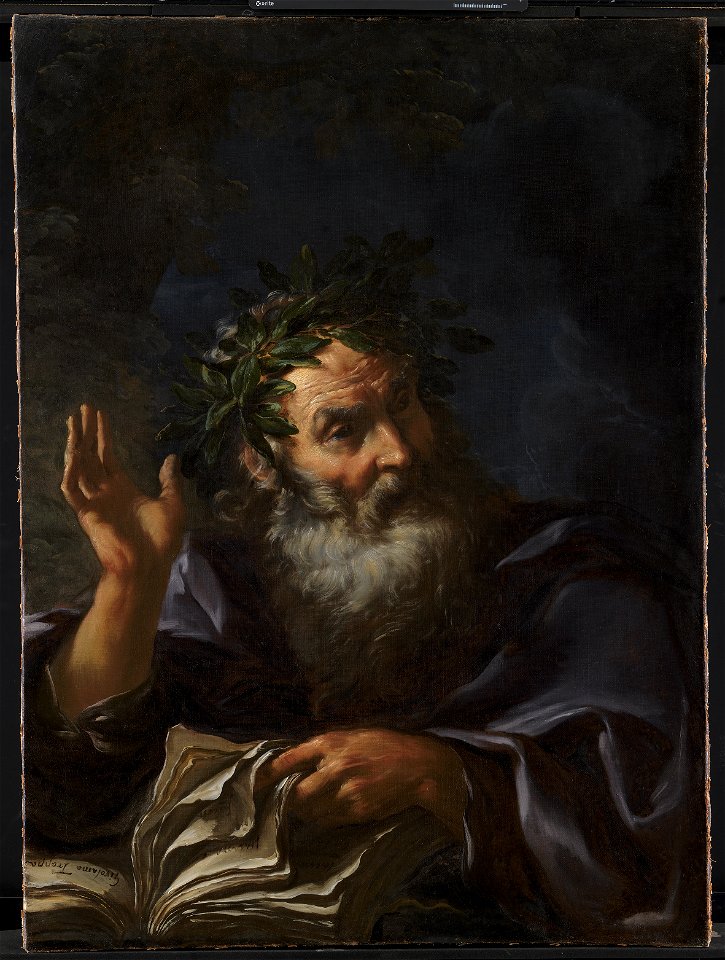 Girolamo Troppa - Homer - KMSst139 - Statens Museum for Kunst