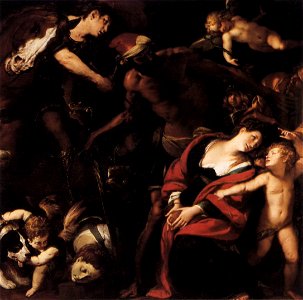 Giulio Cesare Procaccini - Matyrdom of St Rufina and St Seconda - WGA18429
