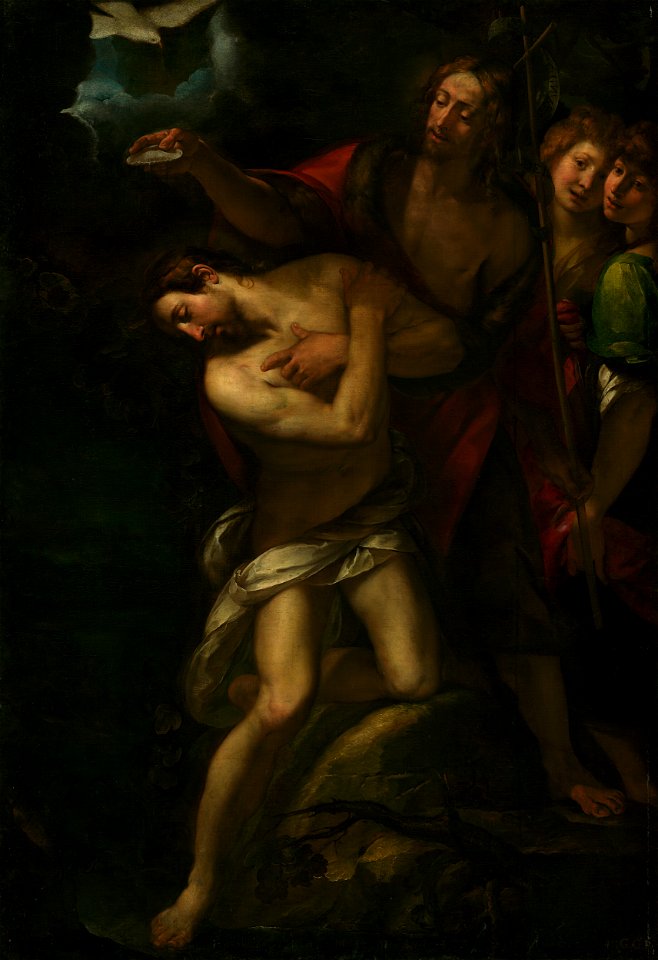 Giulio Cesare Procaccini - The Baptism of Christ - O 93 - Slovak National Gallery