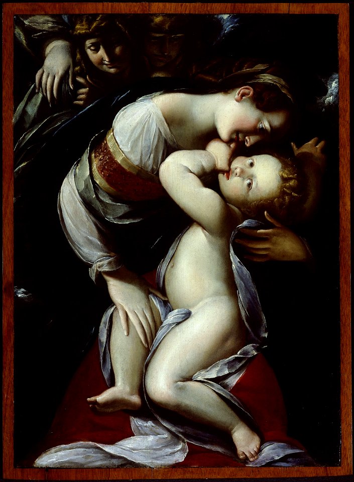 Giulio Cesare Procaccini - Virgin and Child with Angels - 1969.626 - Art Institute of Chicago