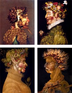 Giuseppe Arcimboldo - Pairs of Allegories - WGA00830