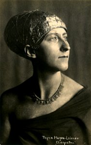 Giulio Cesare Thyra Hagen-Leisner Cleopatra portrait Göttingen 1922