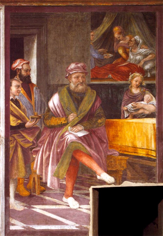 Giuseppe Arcimboldo - Scenes from the Life of St John the Baptist - WGA00791