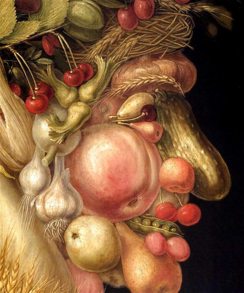 Giuseppe Arcimboldo - Summer (detail) - WGA0807