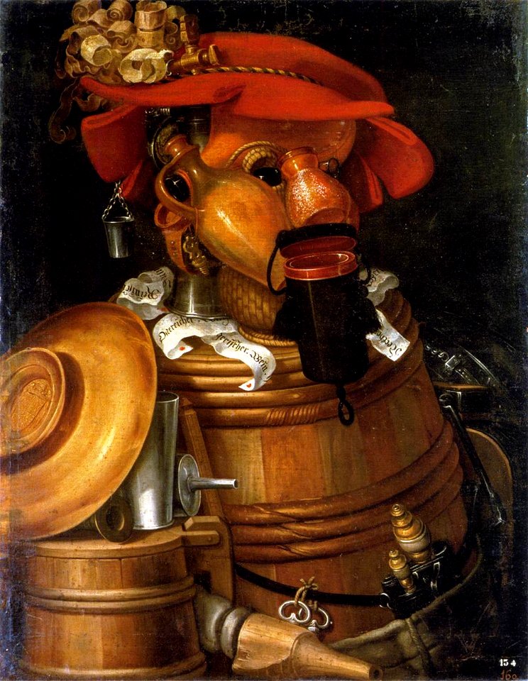 Giuseppe Arcimboldo - The Waiter - WGA0835