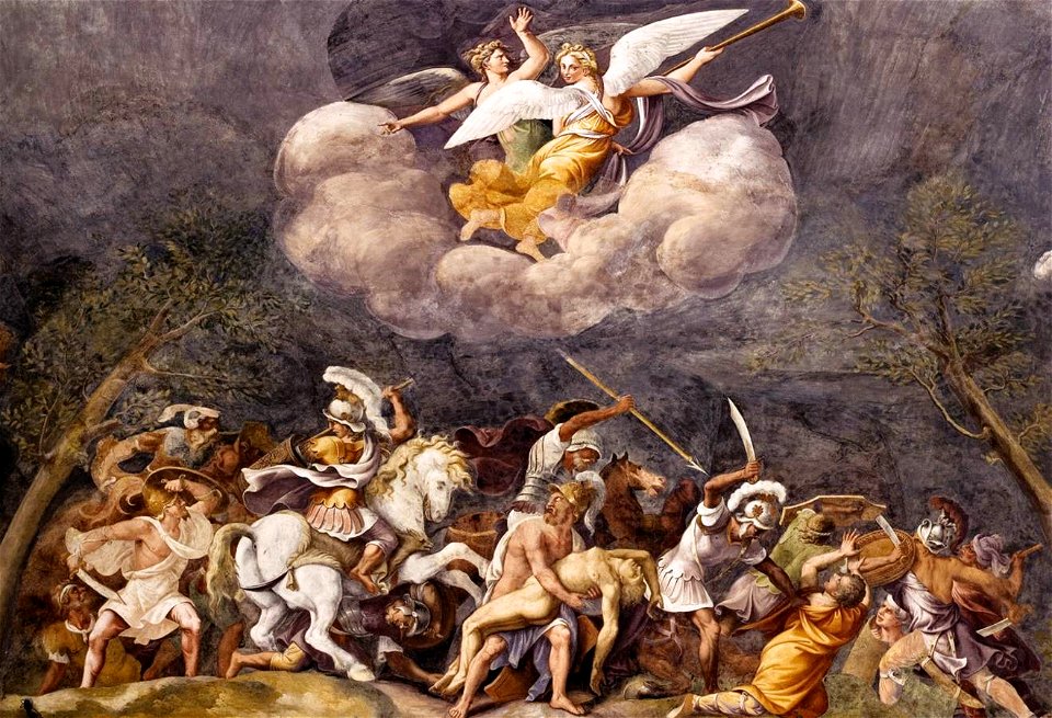Giulio Romano - Ajax Defends Patroclus's Corps - WGA09602