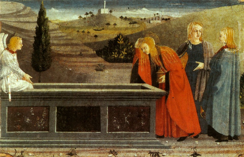 Giuliano amidei, pie donne al sepolcro