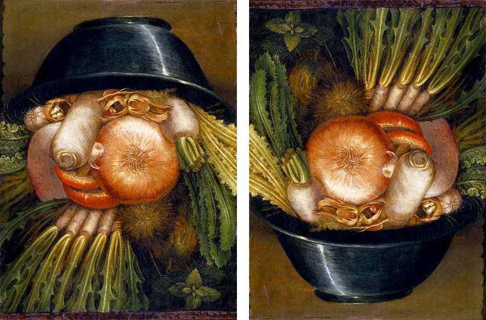 Giuseppe Arcimboldo - The Vegetable Gardener - WGA00841