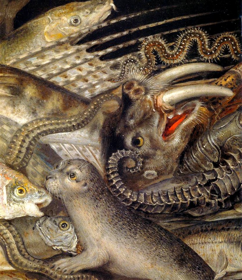 Giuseppe Arcimboldo - Water (detail) - WGA0827