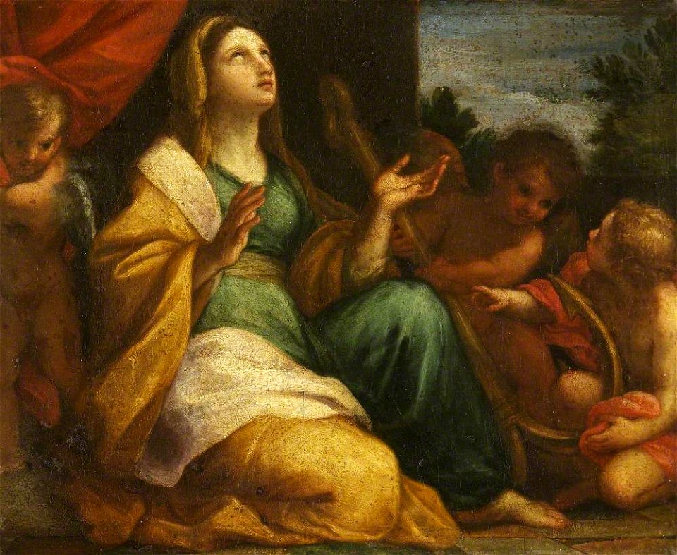 Giuseppe Bartolomeo Chiari (1654-1727) - Allegory of Hope - 732343 - National Trust