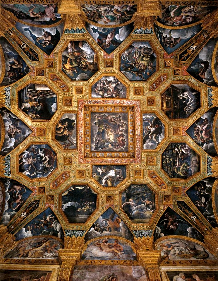 Giulio Romano - Vaulted ceiling - WGA09577