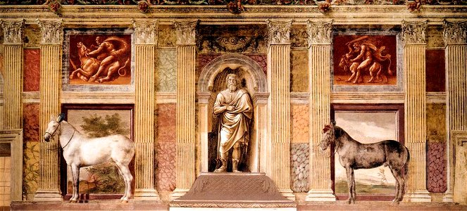 Giulio Romano - View of the Salone dei Cavalli - WGA09587