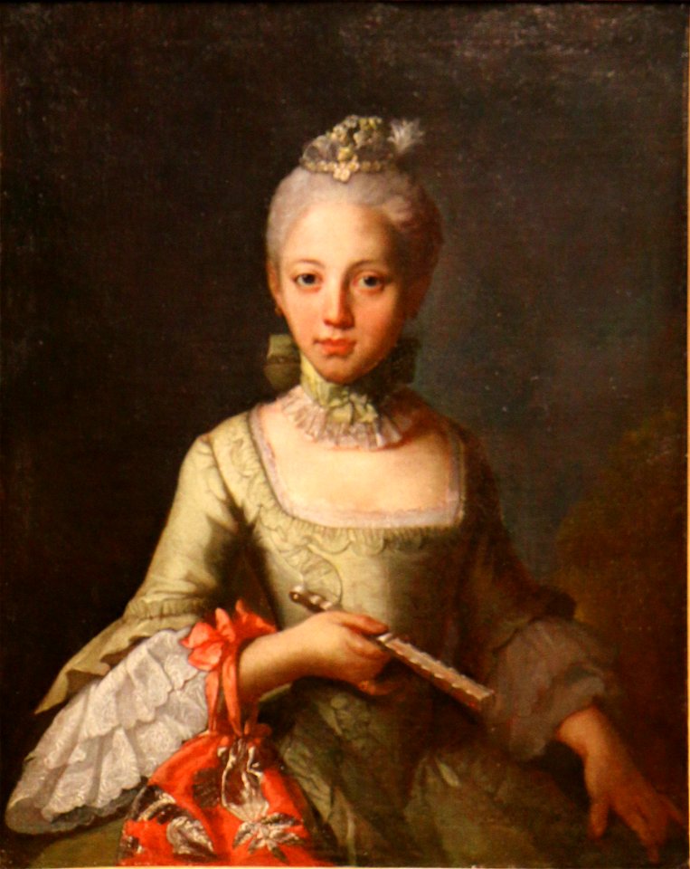 Giuseppe Bonito - Portrait d'une jeune fille