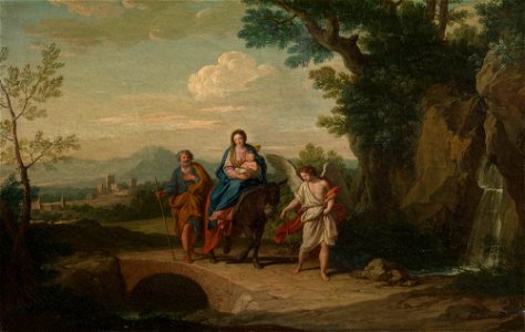 Giuseppe Bottani (Cremona 1717-Mantua 1784) - The Flight into Egypt - RCIN 403554 - Royal Collection