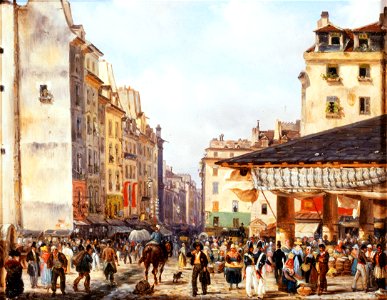 Giuseppe Canella - Les Halles - P35 - Musée Carnavalet