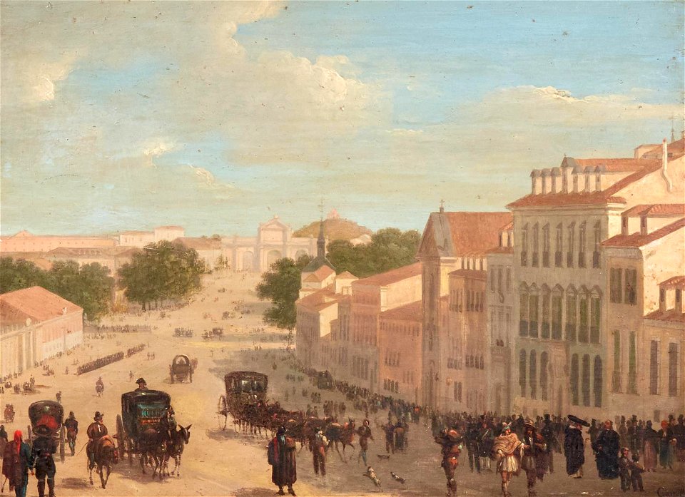 Giuseppe Canella - Paseo del Prado, Madrid