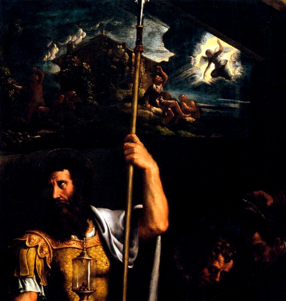 Giulio Romano - Adoration of the Shepherds (detail) - WGA09610