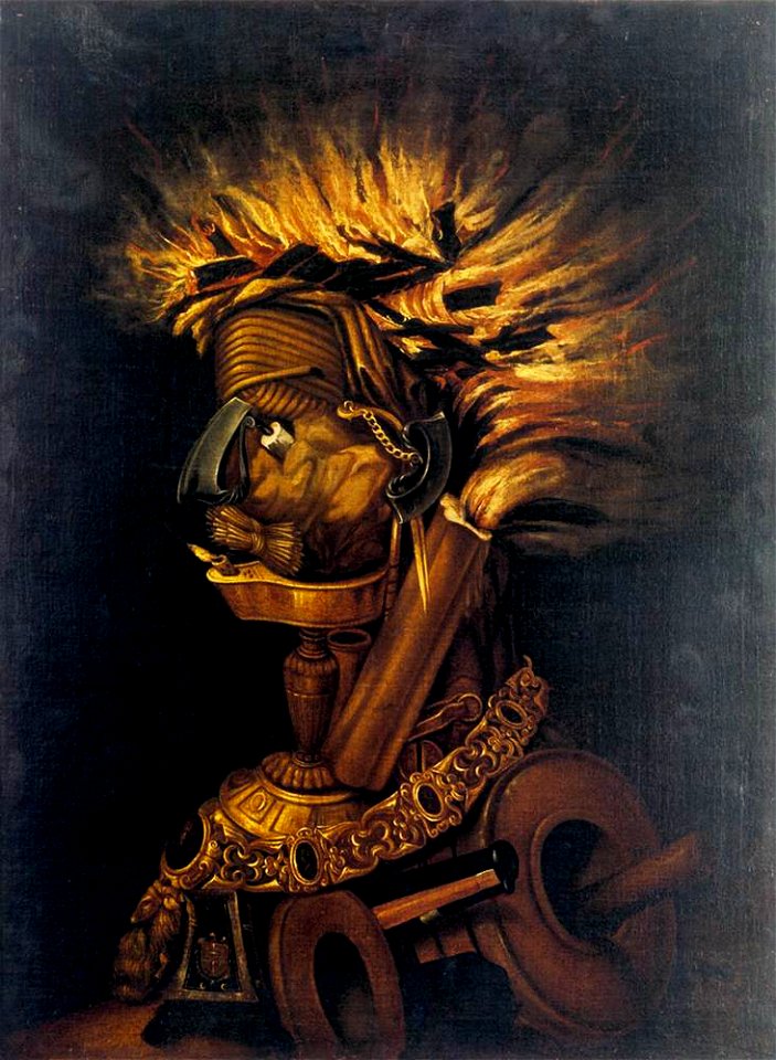 Giuseppe Arcimboldo - Fire - WGA0828
