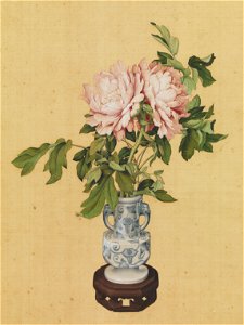 Giuseppe Castiglione - Vase of Flowers