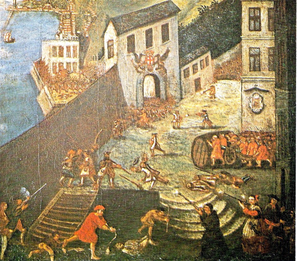 Giuseppe Comotto-rivolta porta san tommaso-Genova