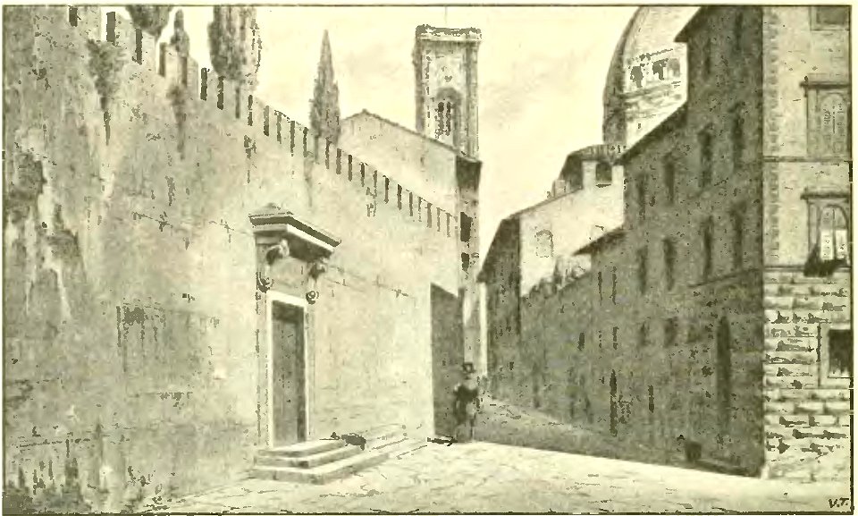 Giuseppe Conti Firenze vecchia, Firenze 1899 (page 410 crop)