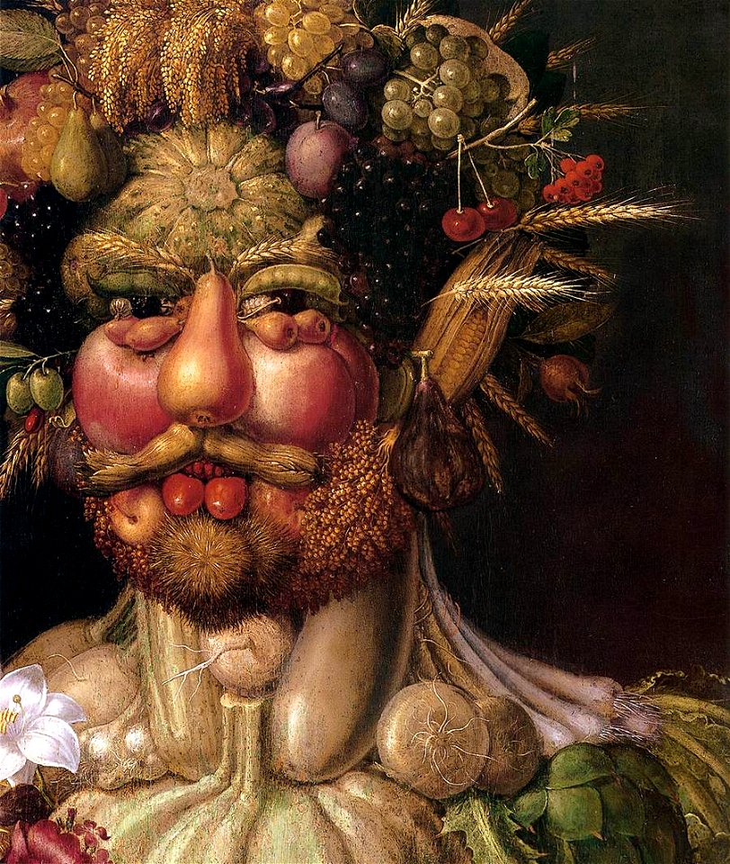 Giuseppe Arcimboldo - Vertemnus (detail) - WGA00833