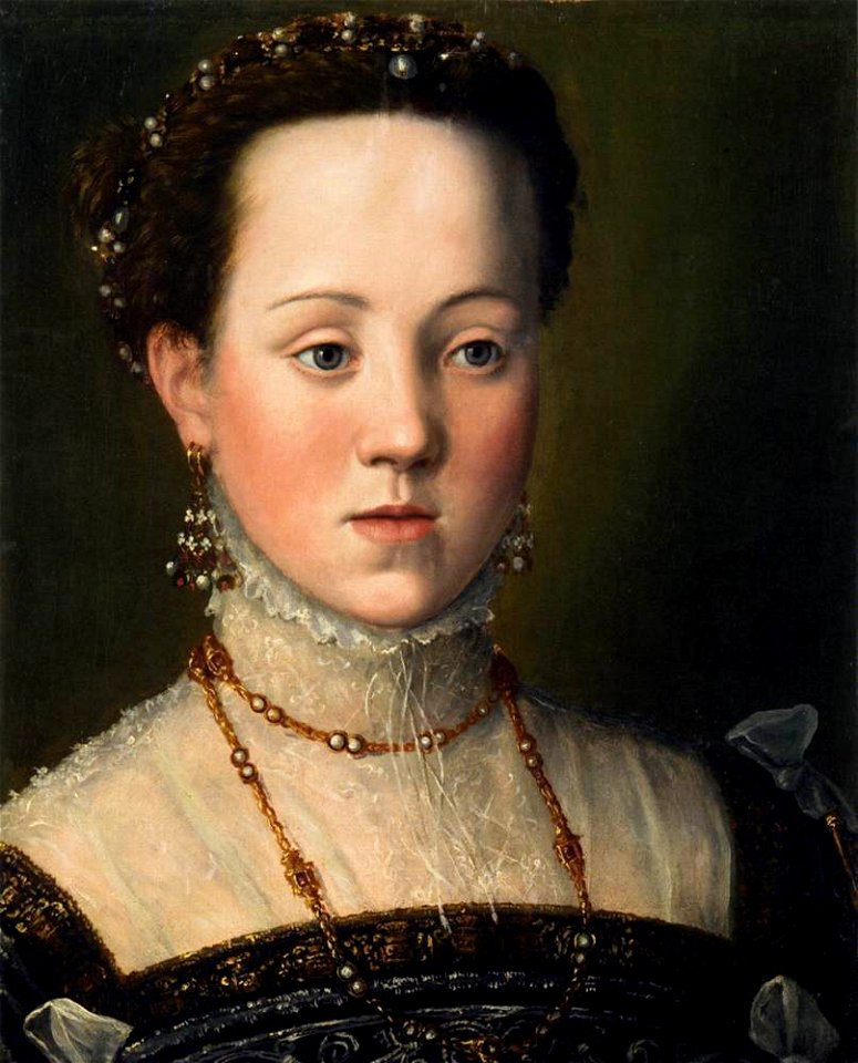 Giuseppe Arcimboldo - Archduchess Anna, Daughter of Emperor Maximilian II - WGA0804