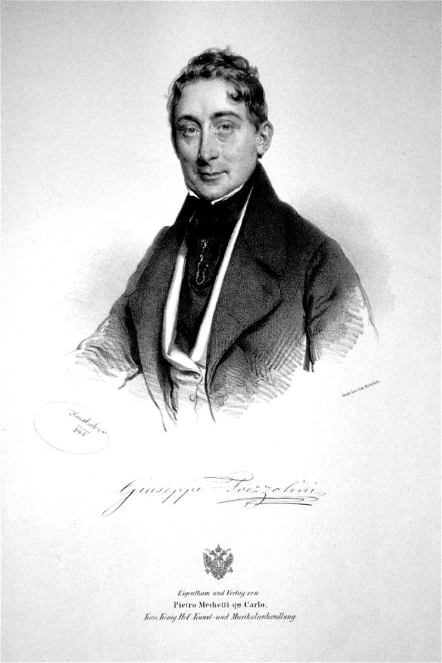 Giuseppe Frezzolini Litho