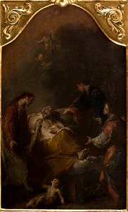 Giuseppe Bazzani - Death of Saint Joseph - MNK XII-A-131 - National Museum Kraków
