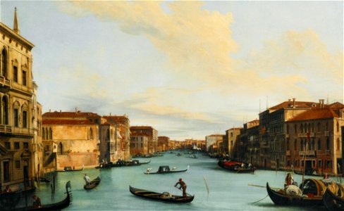 Giuseppe Bernadino Bison Venice Canal Grande