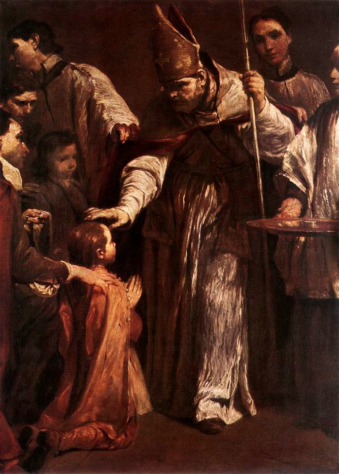 Giuseppe Maria Crespi - Confirmation - WGA05765