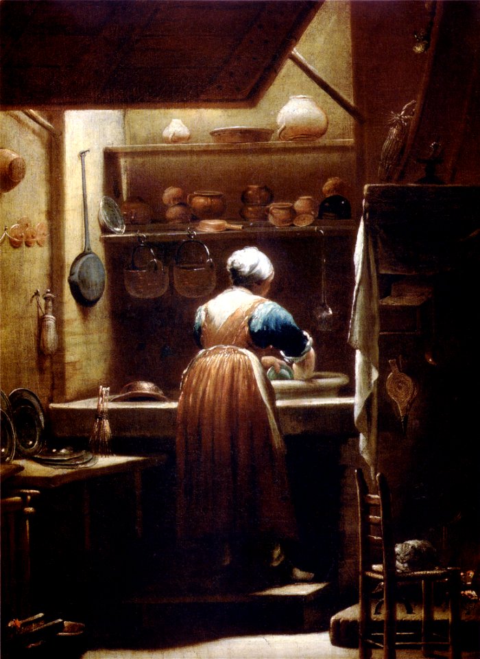 Giuseppe Maria Crespi - La sguattera 