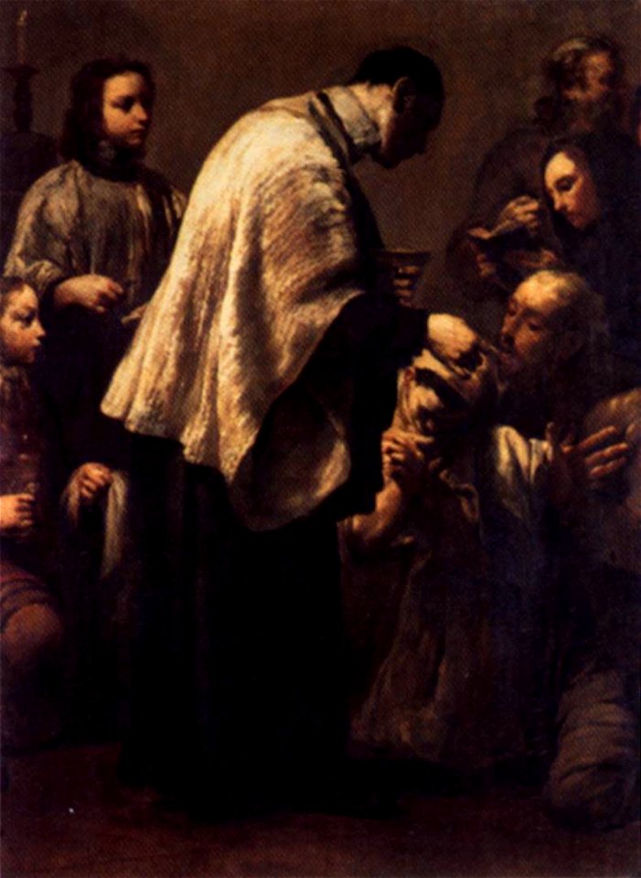 Giuseppe Maria Crespi - Communion - WGA05766