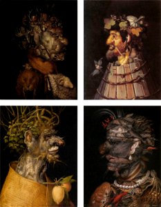 Giuseppe Arcimboldo - Pairs of Allegories - WGA00831