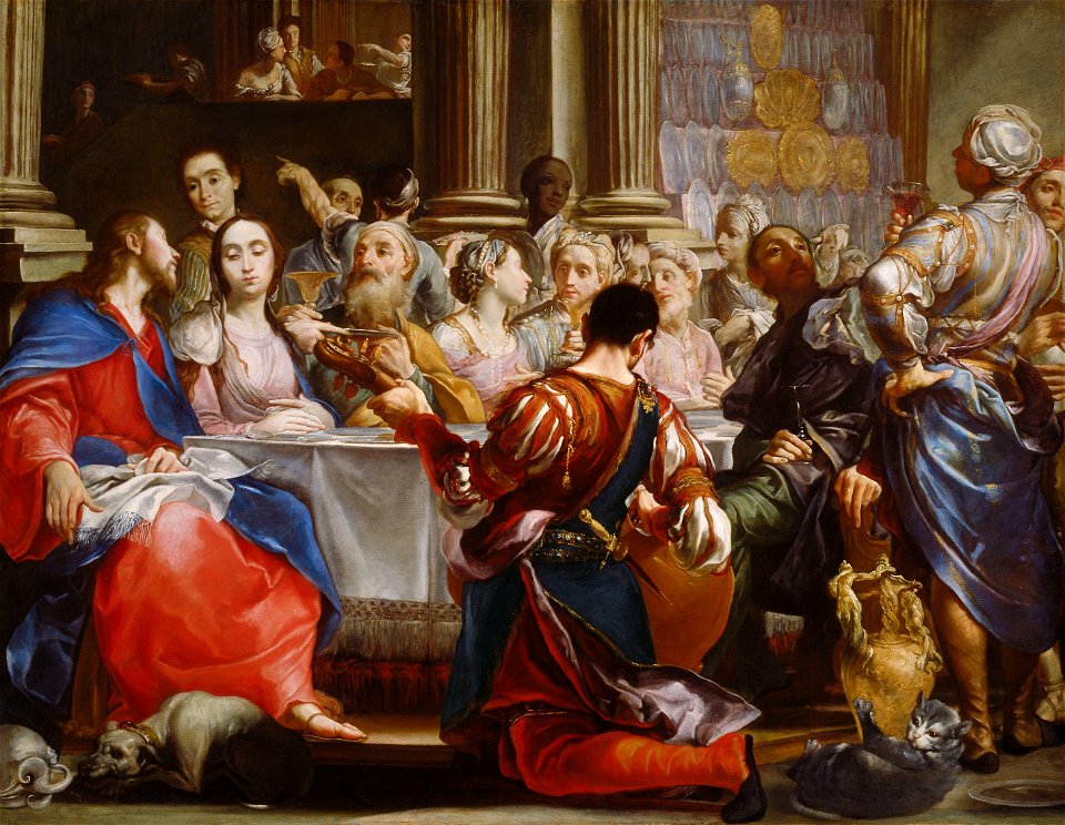 Giuseppe Maria Crespi - The Wedding at Cana - 1956.129 - Art Institute of Chicago