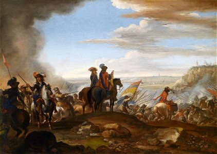 Giuseppe Pinacci Truppen des Großherzogs Cosimo III von Toskana im Gefecht