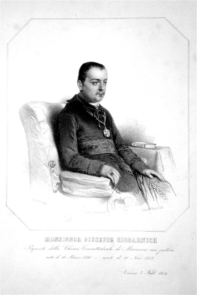 Giuseppe Ciobarnich Litho