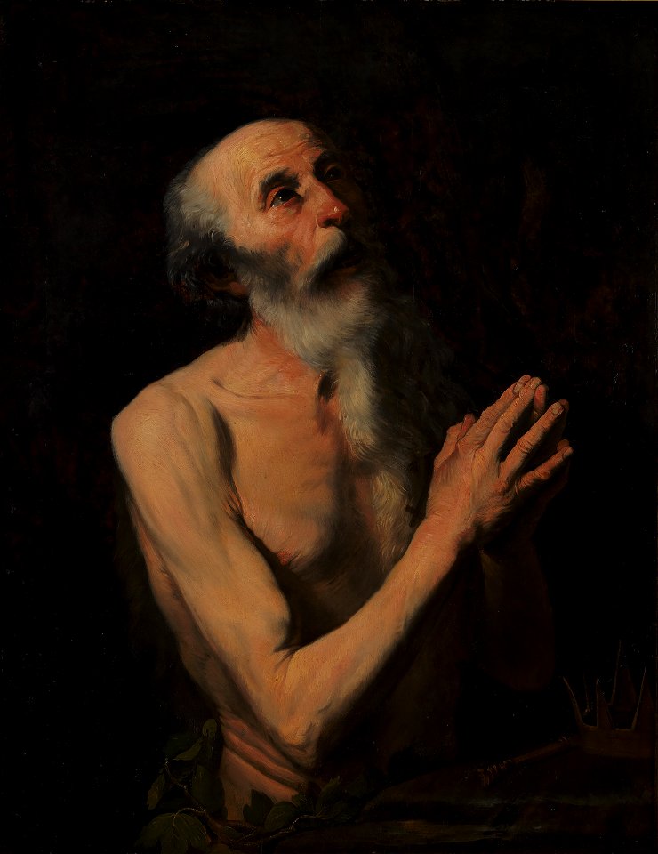 Giuseppe Ribera - Den hellige Onufrius - KMSsp52 - Statens Museum for Kunst