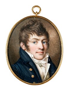 Giuseppe Rota - Bernhard Henric Crusell (1775-1838), tonsättare, dirigent, klarinettist, g.m. Anna Sofia Klemming - NMB 285 - Nationalmuseum