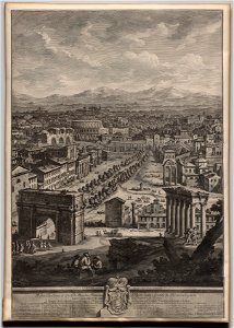 Giuseppe Vasi (Italian, 1710-1782) - The Campo Vaccino - 1921.907 - Cleveland Museum of Art
