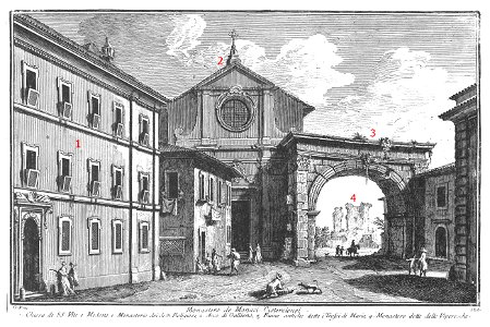 Giuseppe Vasi Santi Vito e Modesto