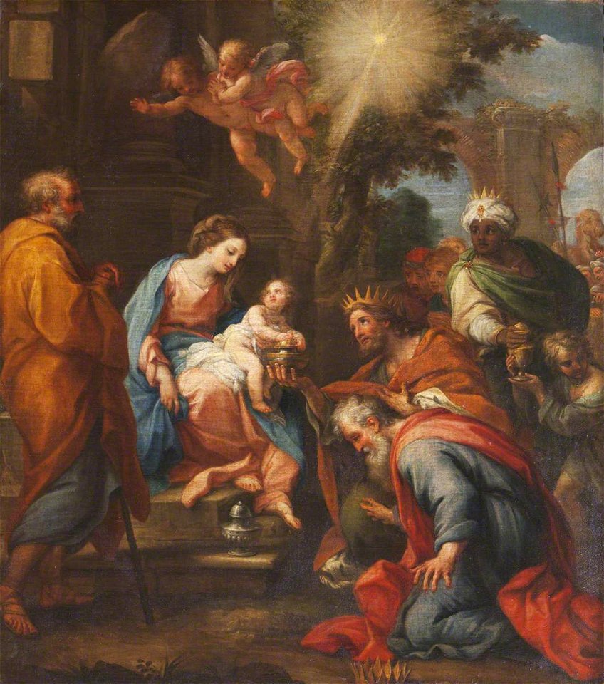 Giuseppe Bartolomeo Chiari (1654-1727) - The Adoration of the Magi - 436010.2 - National Trust