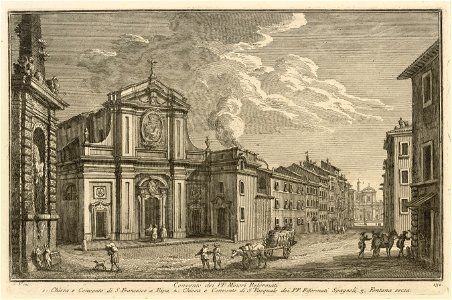 Giuseppe Vasi – Convento dei PP. Minori Reformati