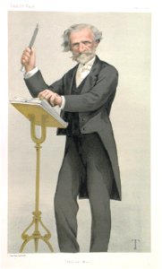 Giuseppe Verdi 1879 Vanity Fair illustration by Théobald Chartran