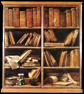 Giuseppe Maria Crespi - Bookshelves - WGA05755