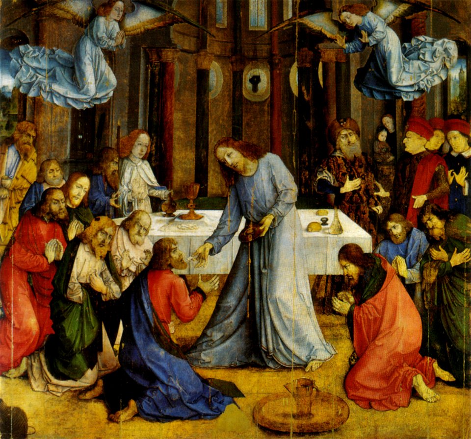 Giusto di gand, comunione degli apostoli, 1473-1474