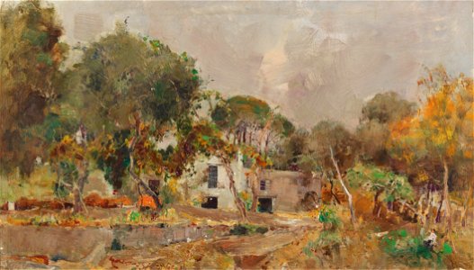 Giuseppe Casciaro Casale in Torre del Greco 1910