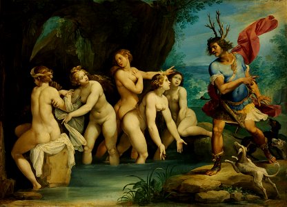 Giuseppe Cesari - Diana and Actaeon - Google Art Project