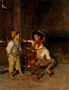 Giuseppe Costantini Kinderspiele 1893